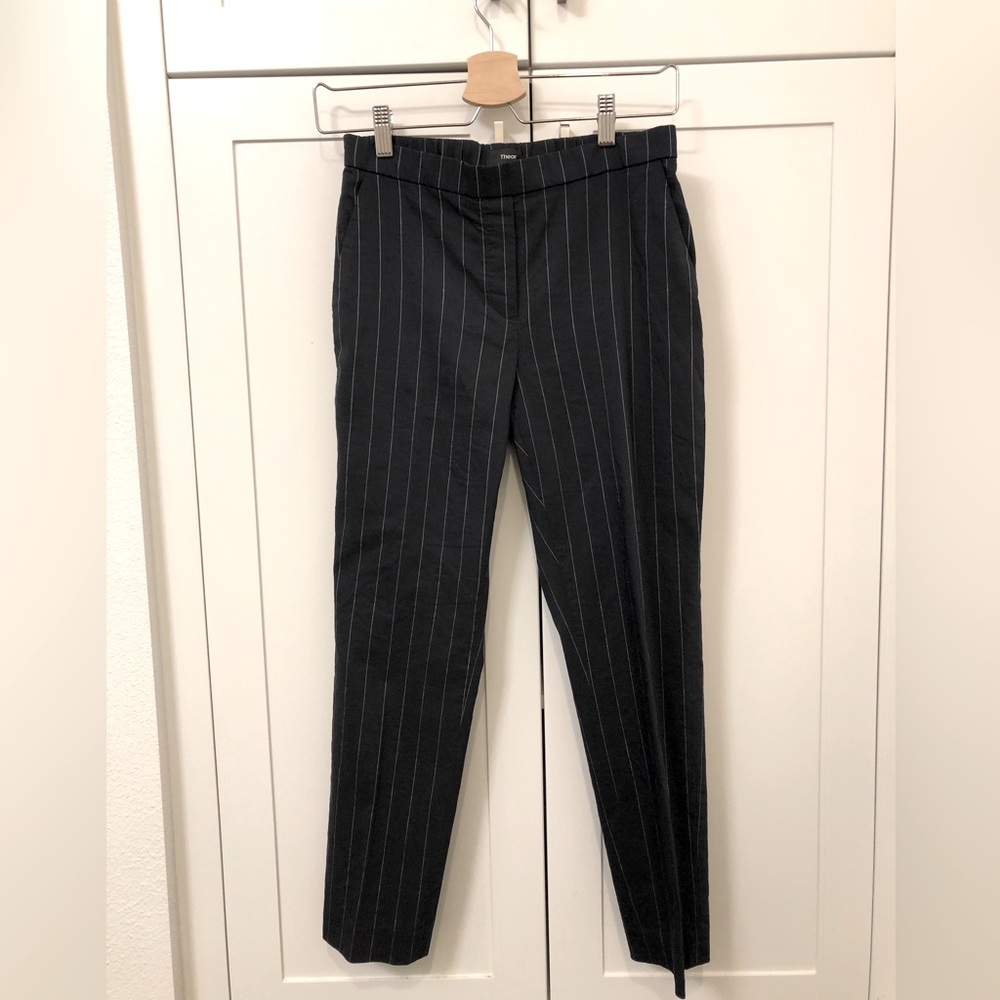 Theory Treeca Pull-On Pant in Good Linen size 2